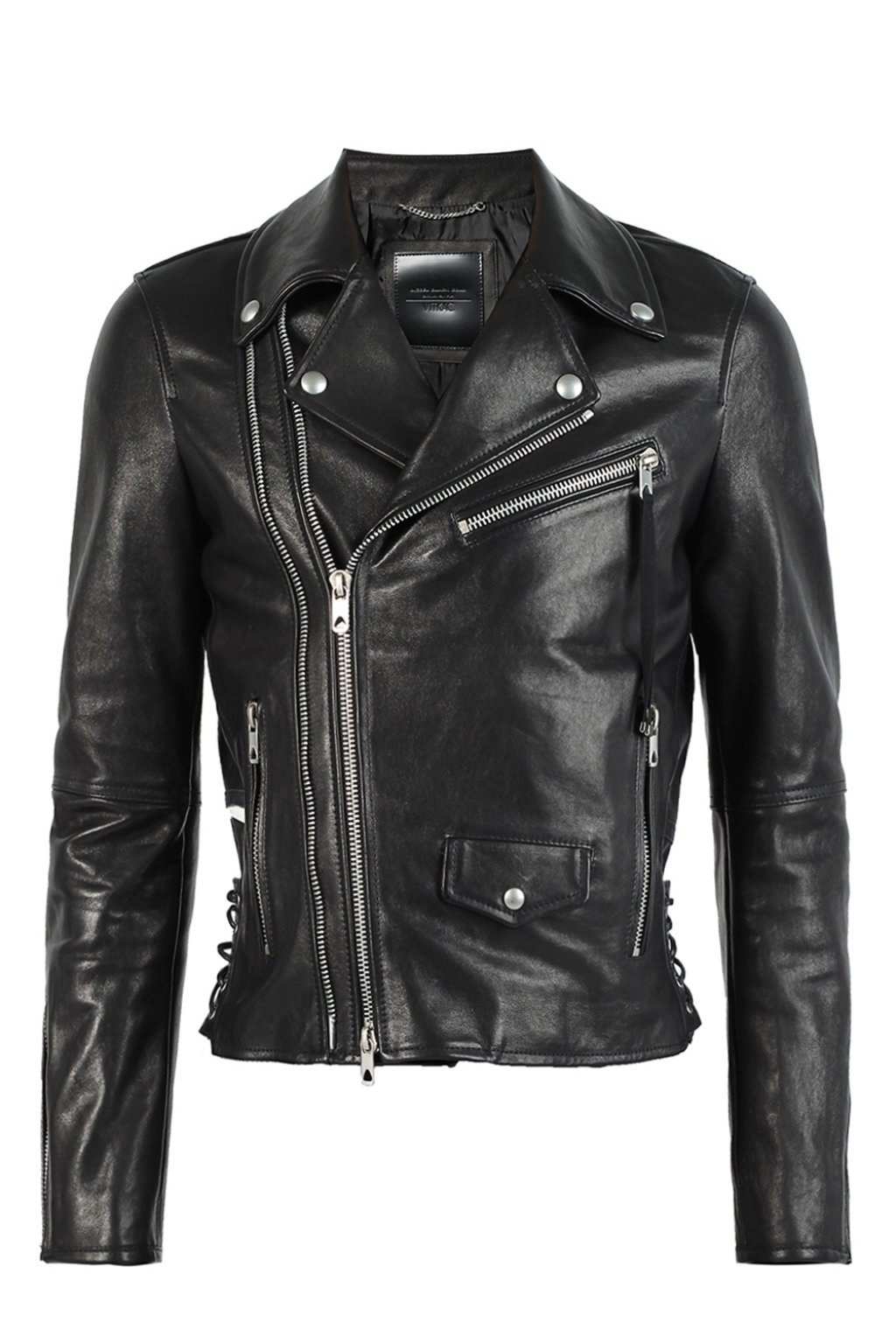 Diesel leather clearance biker jacket